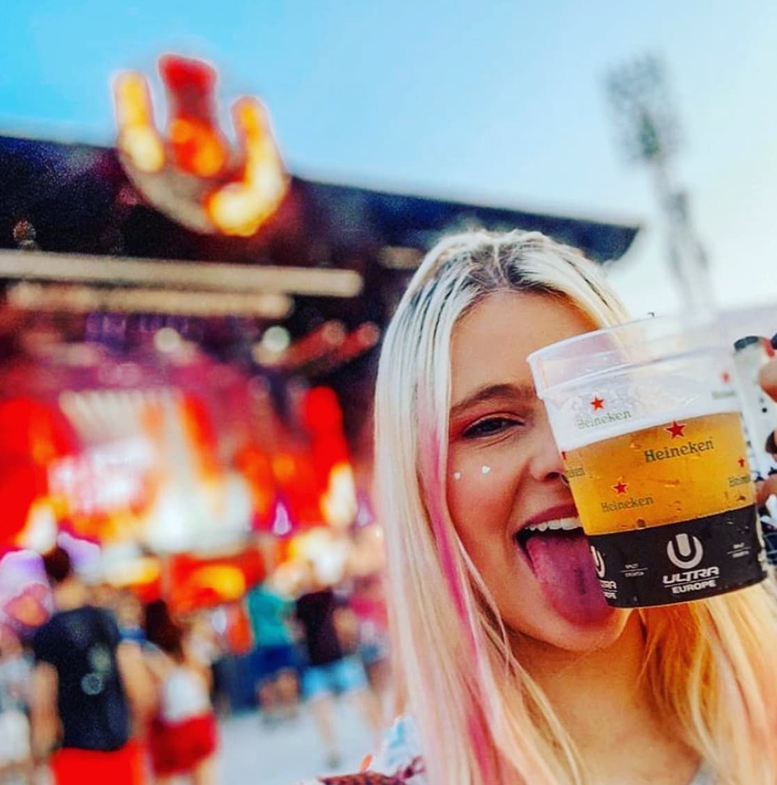 Eco cups close-up